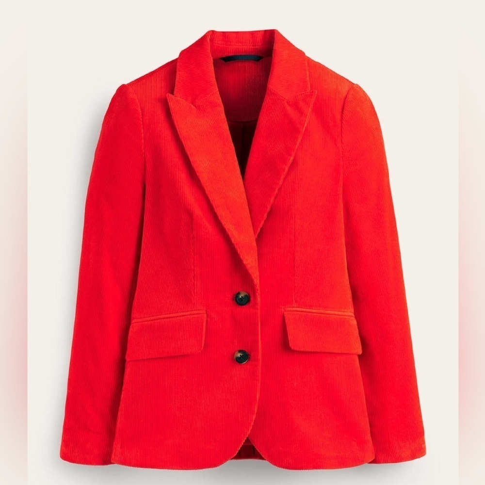 NWT Boden Corduroy ref marleybone admiral blazer holiday 2P Christmas
